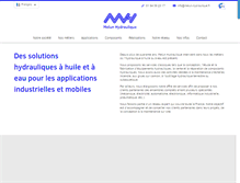 Tablet Screenshot of melun-hydraulique.fr